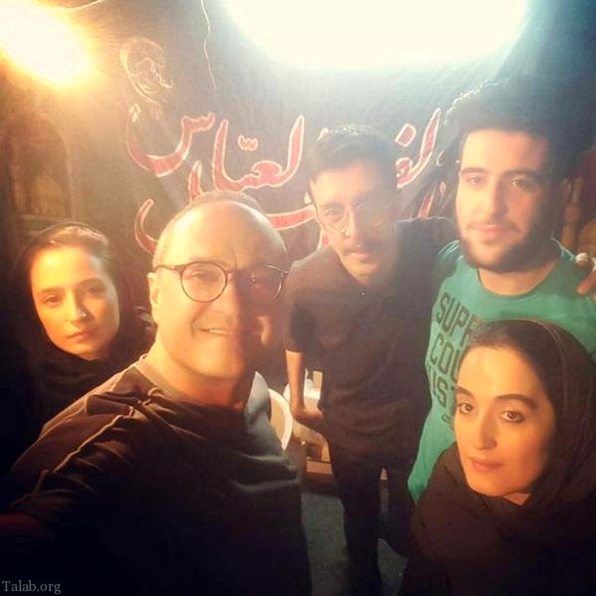 عکس قدیمی از رامبد جوان و همسرش در ماه محرم