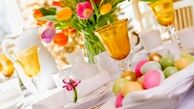 ایده هایی برای تزئین میز غذاخوری