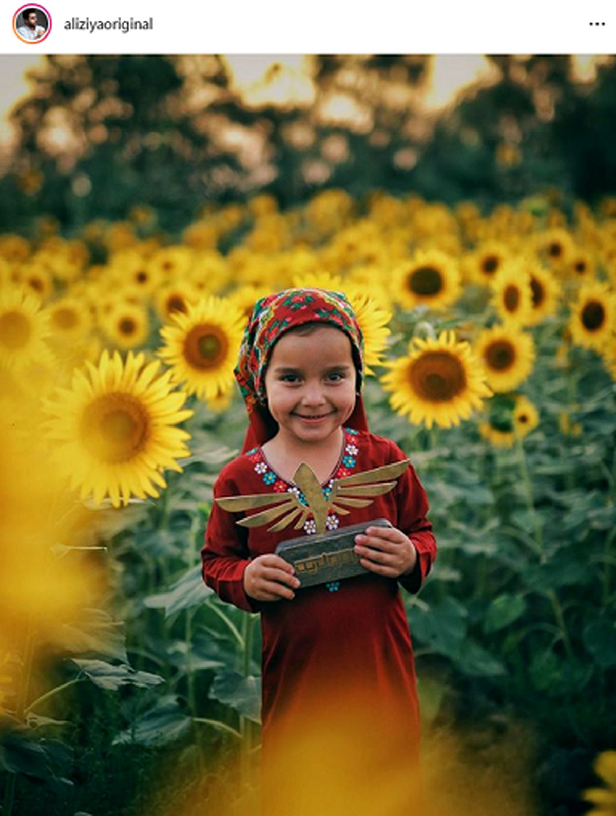 عکس دختر زیبای ترکمن در صفحه علی ضیا