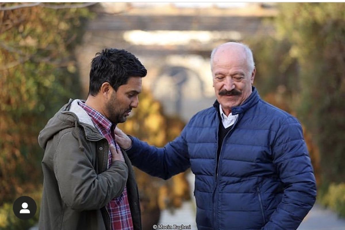 حامد بهداد و پدر زنش + عکس