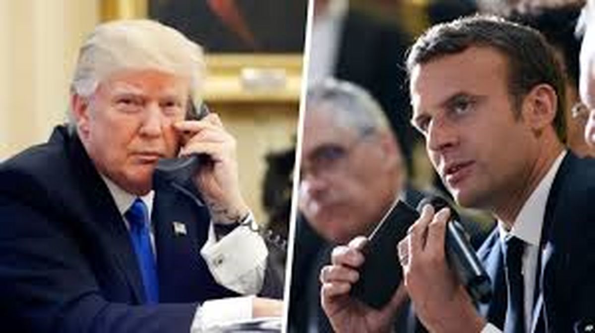 تاکید «ماکرون» برروند سازش میان فلسطینی‌ها و صهیونیست‌ها 