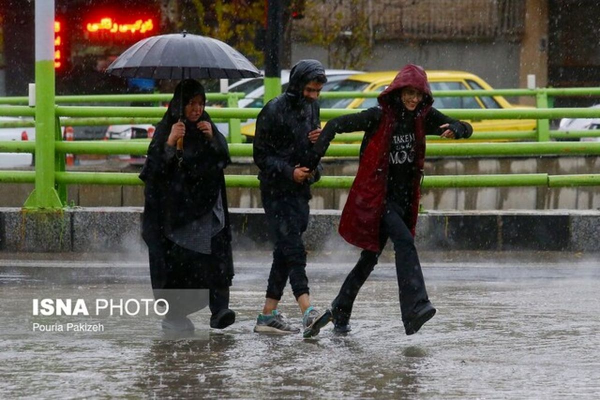این استان‌ها منتظر باران شدید باشند