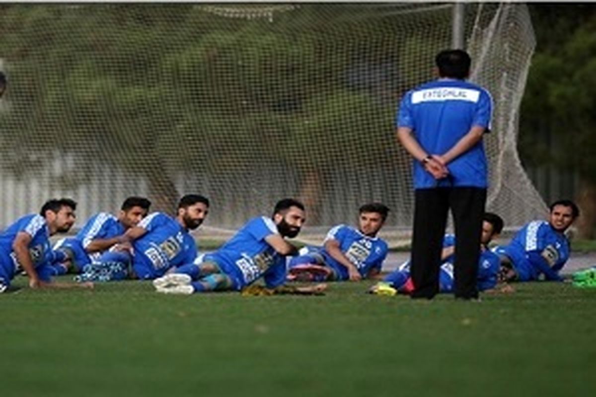 رونمایی از لباس جدید استقلالی ها در تمرین امروز!