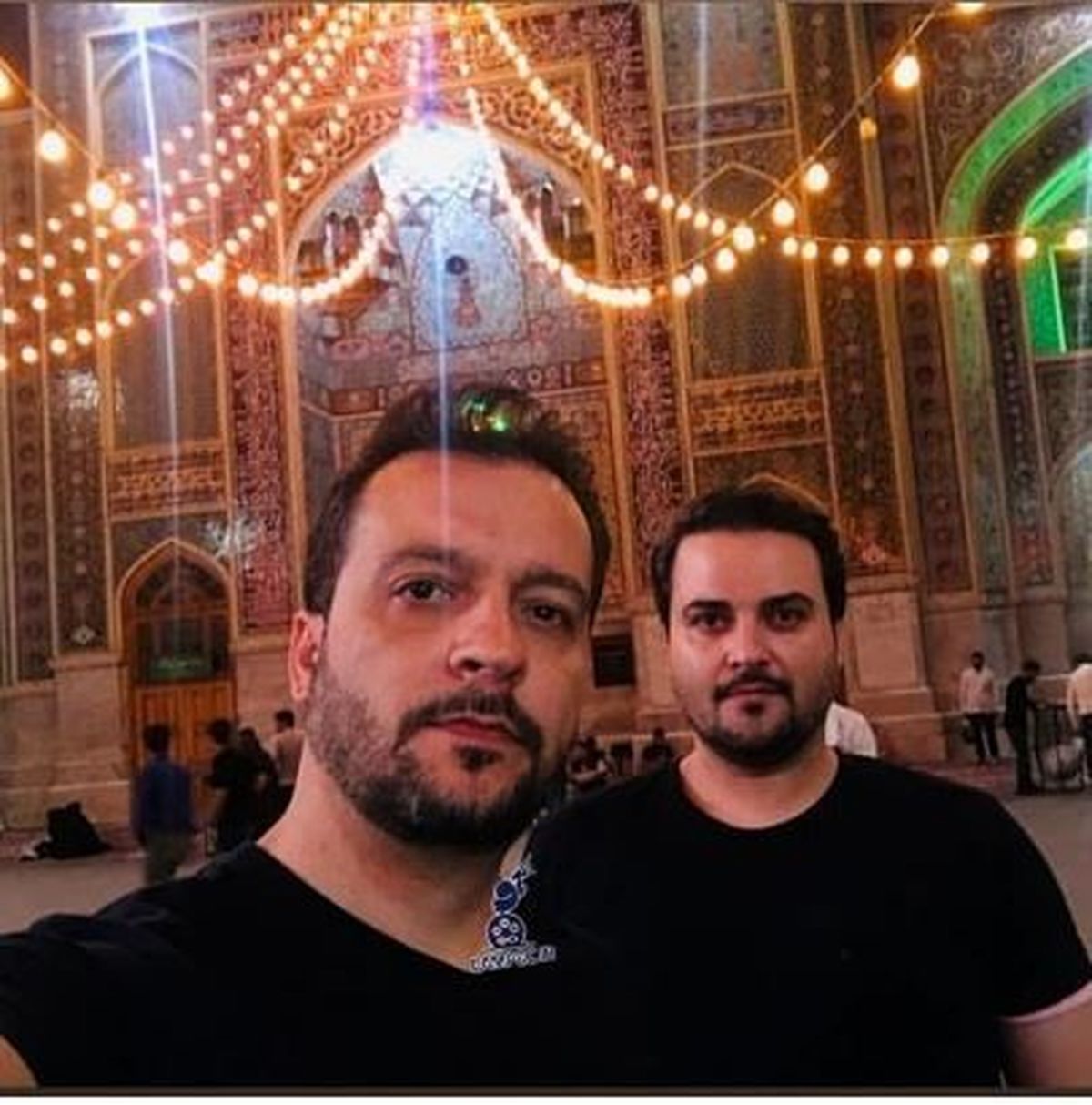 برادران سلوکی در زیارت + عکس