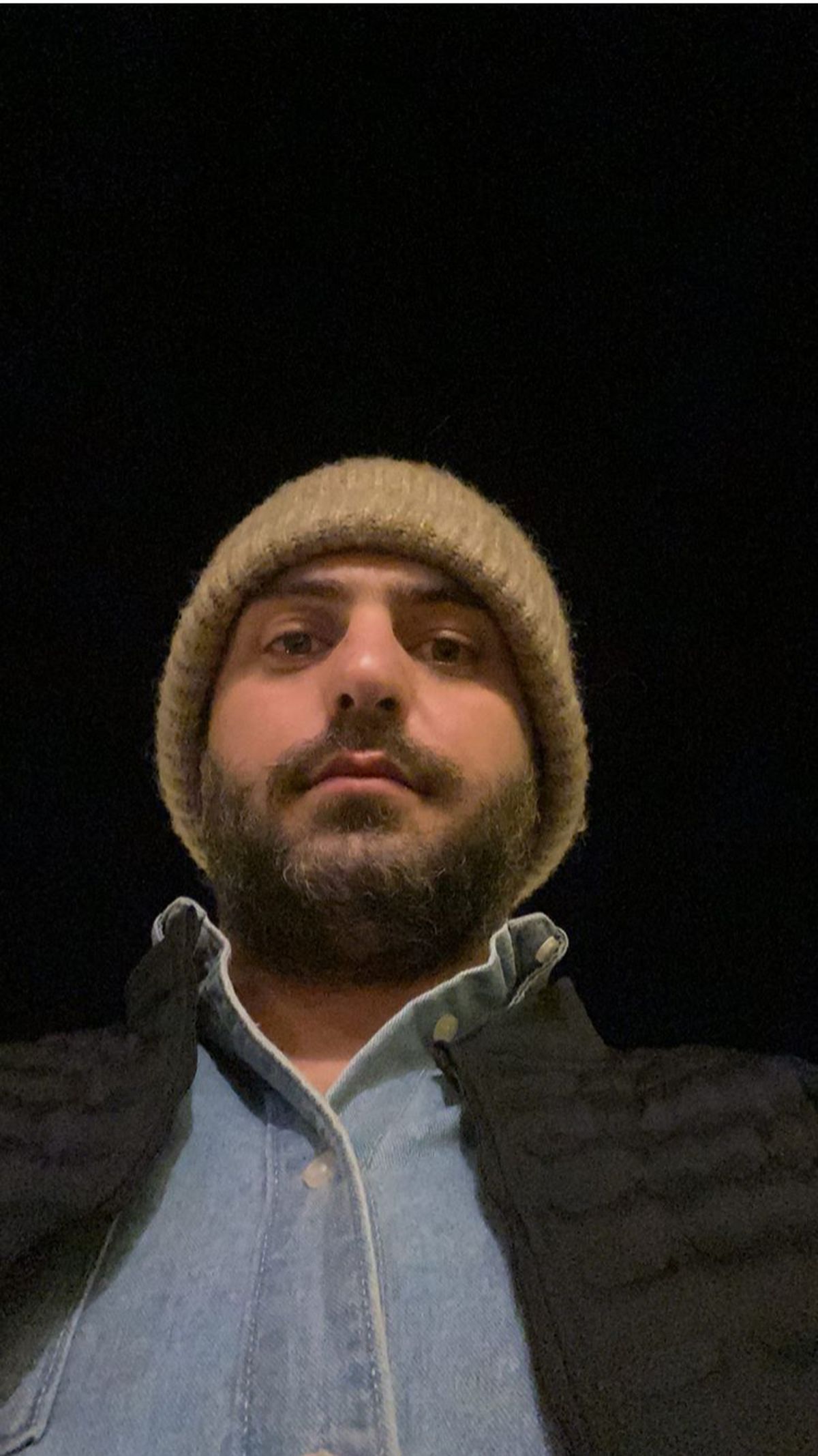 سلفی شبانه علی ضیا + عکس