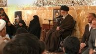 دیدار خانواده شهدای مدافع حرم افغانستانی با رهبر انقلاب /تصاویر