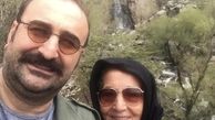مهران احمدی و مادرش + عکس