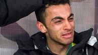 مهاجم پیکان عزادار شد