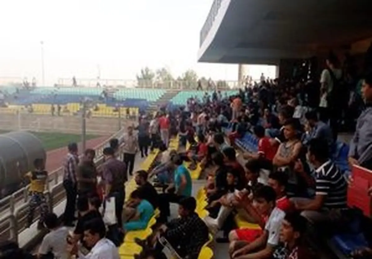 حضور نیروی انتظامی در تمرین پرسپولیس