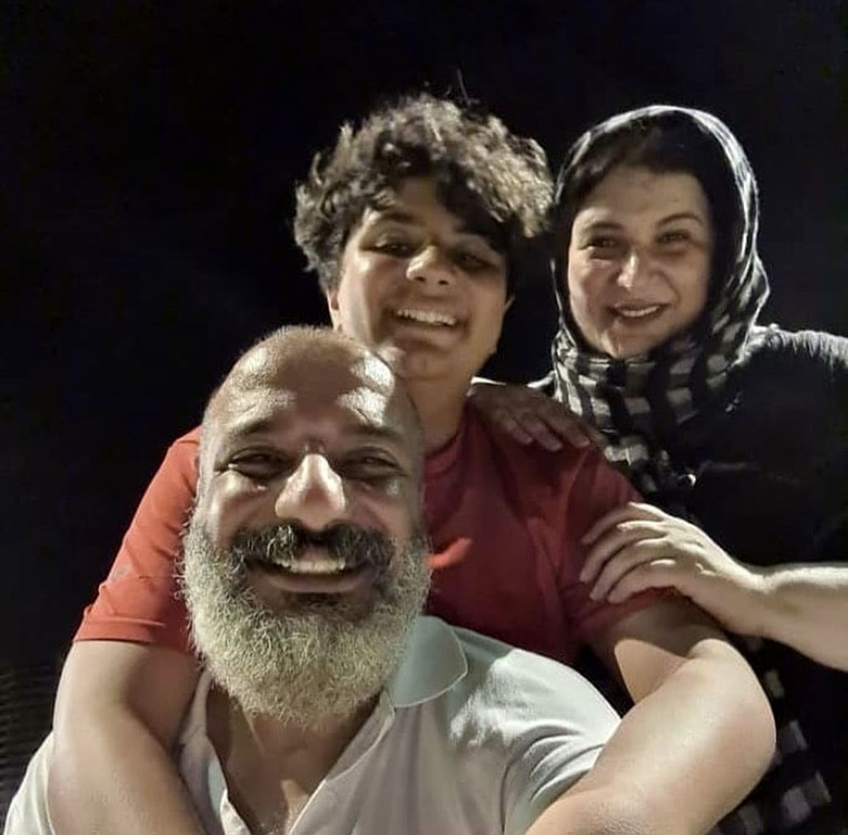 سلفی خانوادگی امیر جعفری + عکس