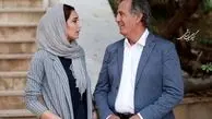 عکس فیس تو فیس مجید مظفری و خانم بازیگر