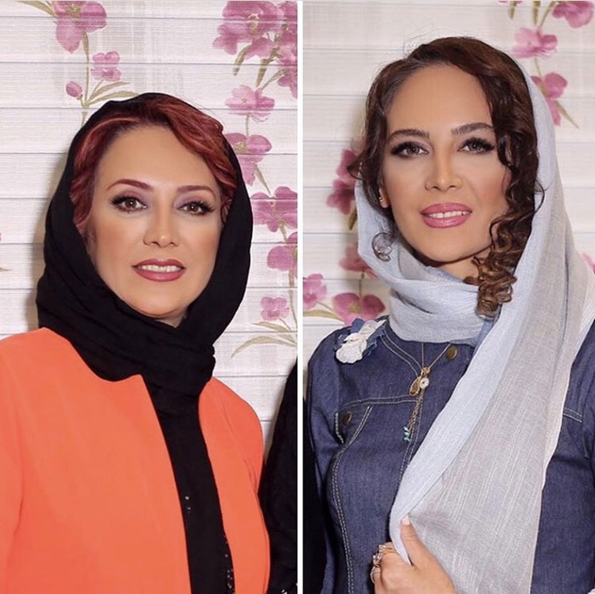 شیرین بینا و‌خواهرش + عکس