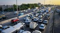ترافیک سنگین در جاده شمال !