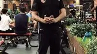 سعید شیخ زاده در باشگاه + عکس