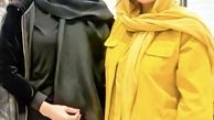 نیوشا ضیغمی با تیپ زرد قناری + عکس