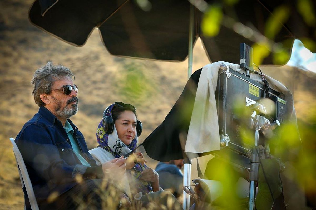 نیکی کریمی در جایگاه کارگردانی+عکس