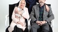 متین ستوده و والدینش + عکس