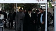 حضور امام خامنه‌ای بر سر مزار شهدای «عملیات مهندسی»