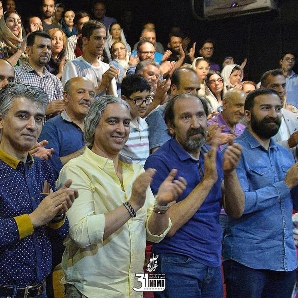 عکس از حضور بزرگان سینما ایران در نمایش امیر کربلایی زاده