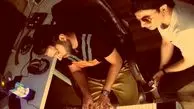 تبریک تولد محسن ابراهیم زاده به دوستش + عکس