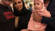 دختر بامزه مهران غفوریان در آغوش رضا عطاران + عکس