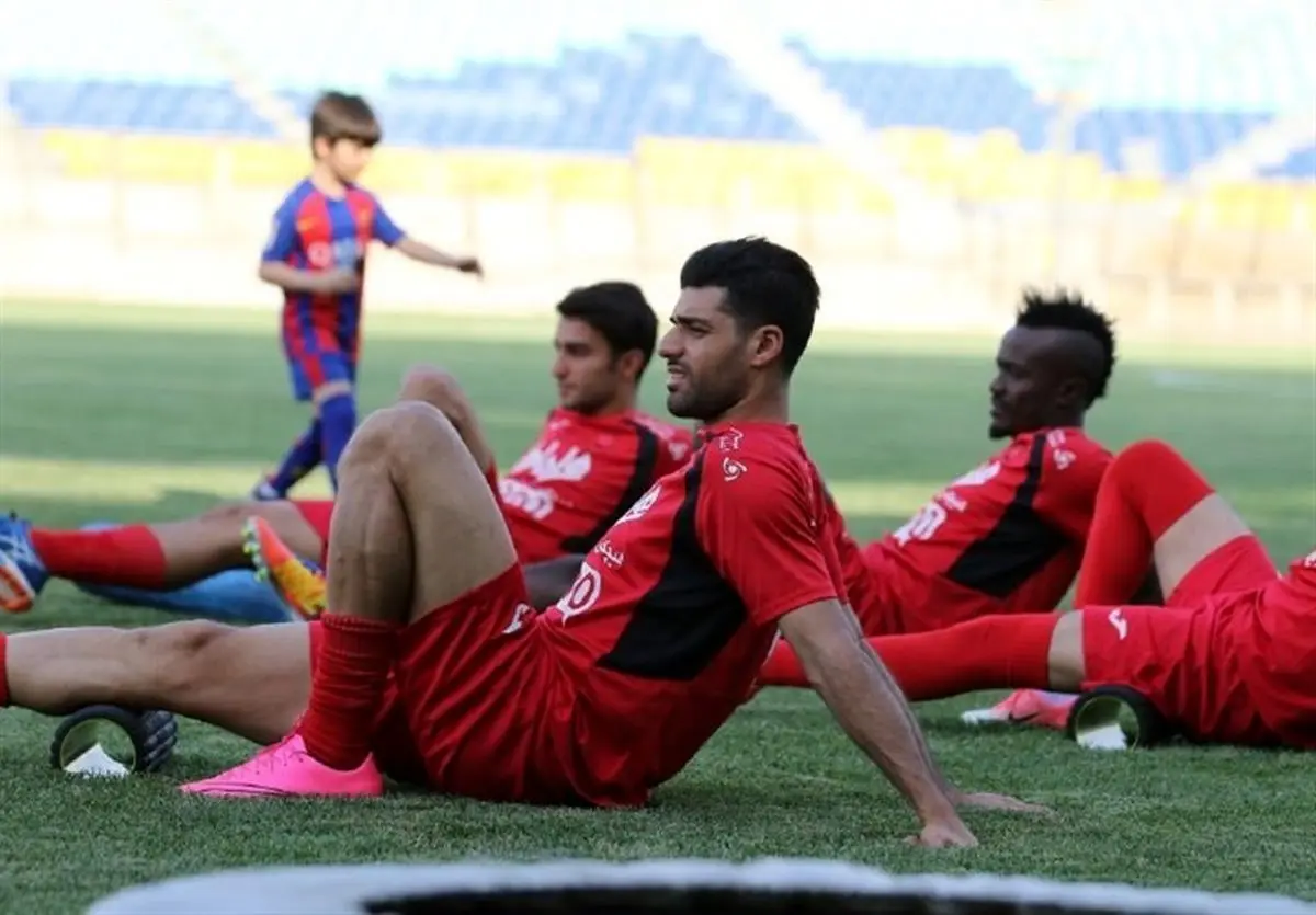 تمرین پرسپولیس پشت درهای بسته