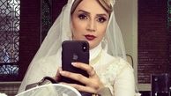 تیپ جذاب شبنم قلی خانی در لباس عروس