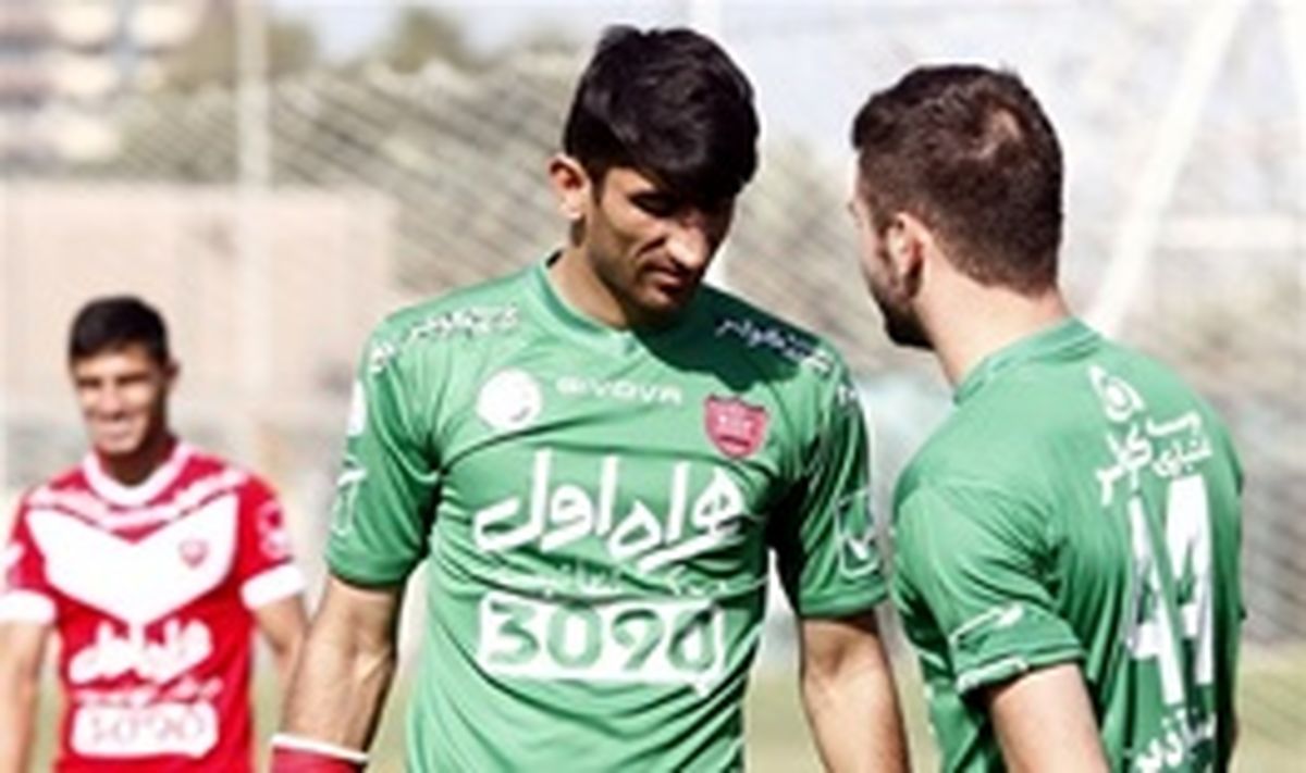 بیرانوند امروز روی نیمکت پرسپولیس  می‌نشیند