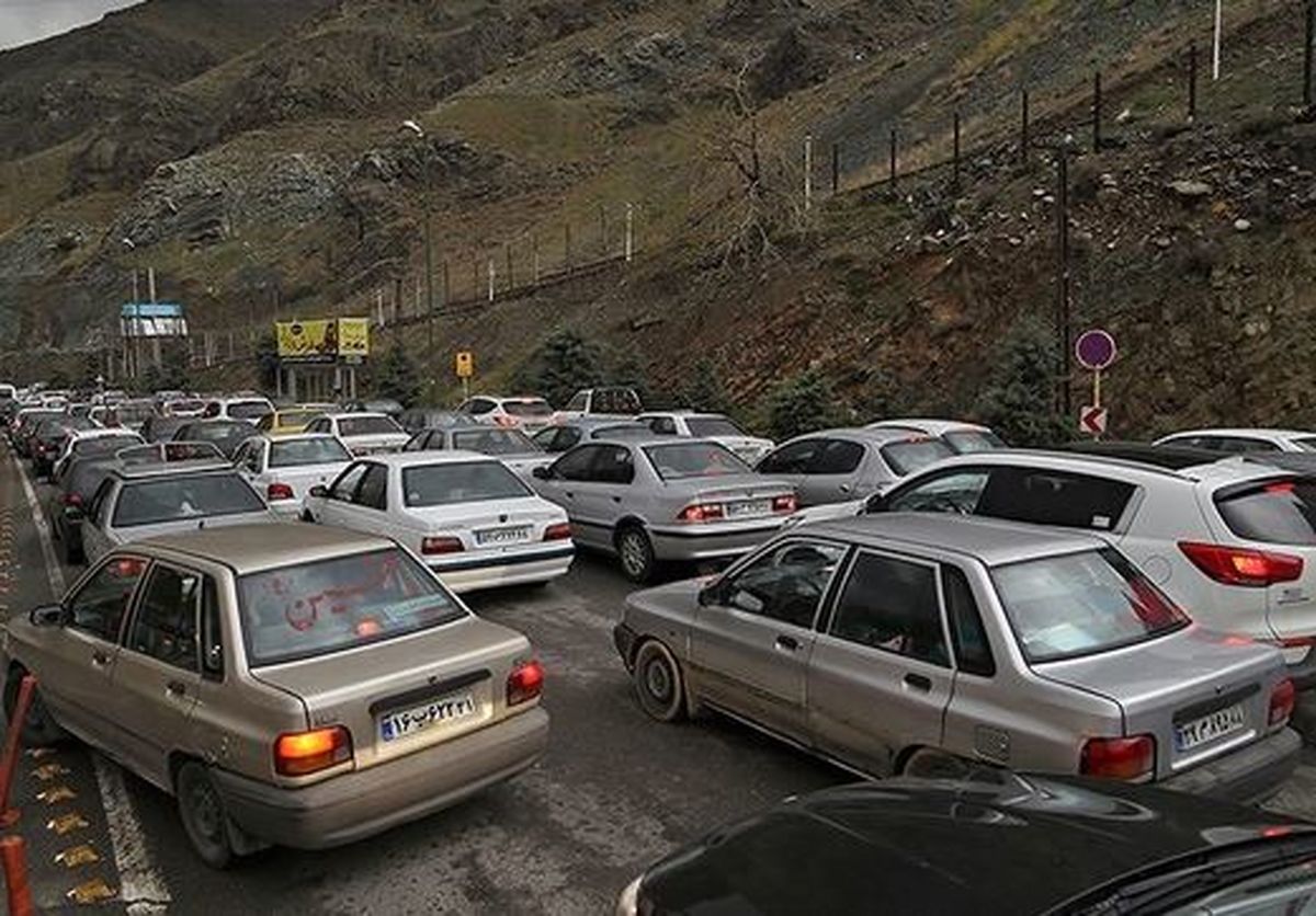 پلیس راه: در روزهای تعطیلی وارد جاده چالوس نشوید 