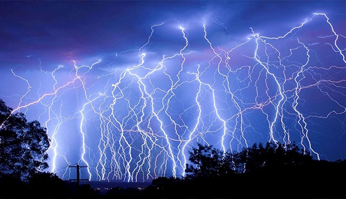 صاعقه جان جوان را در اردل را گرفت