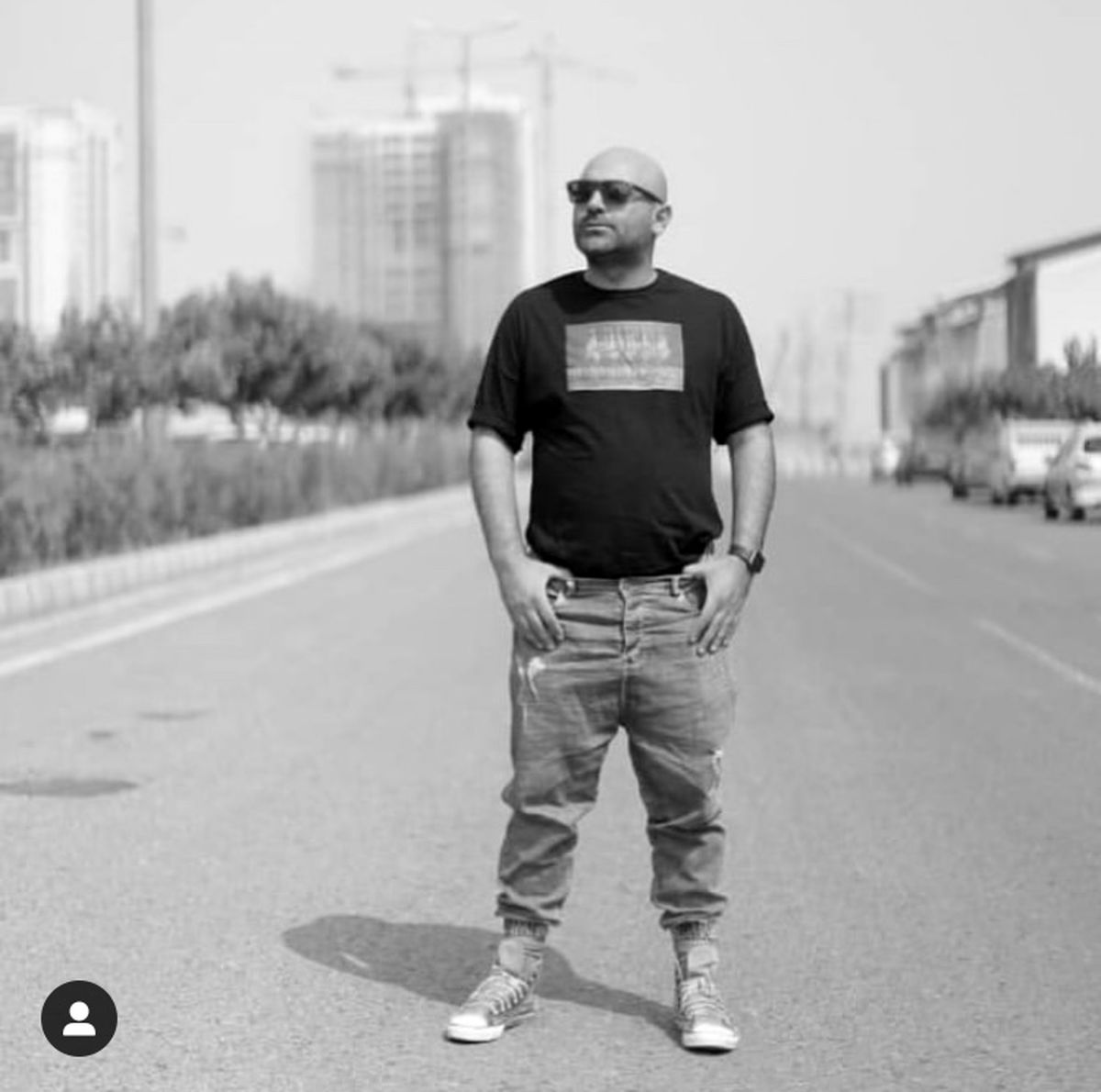 استایل جوونانه شوهر ریحانه پارسا در خیابان + عکس