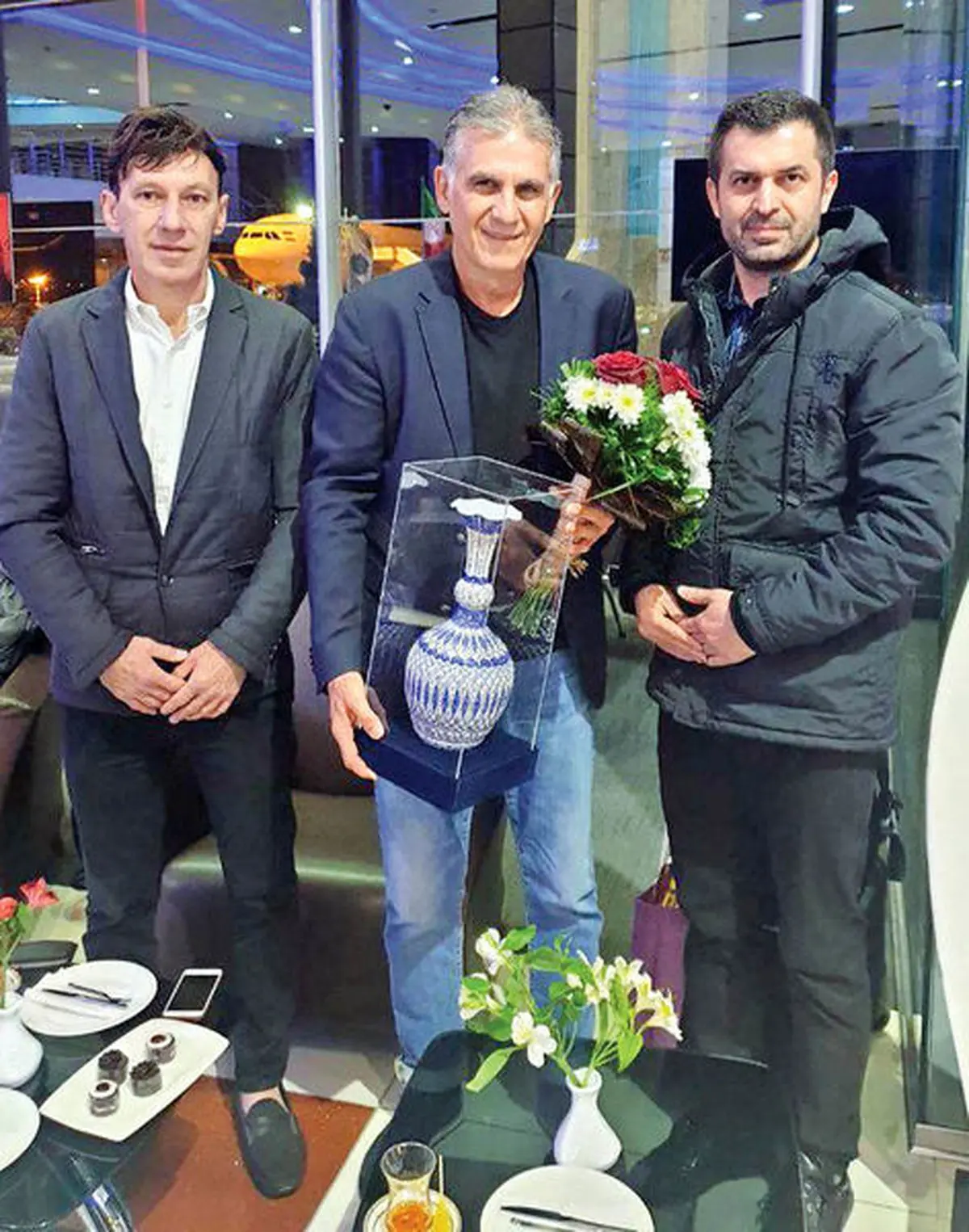 هدیه احمدی‌نژاد به کی‌روش
