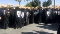 حضور بانوان ایرانی در مراسم تشییع شهید حججی+عکس