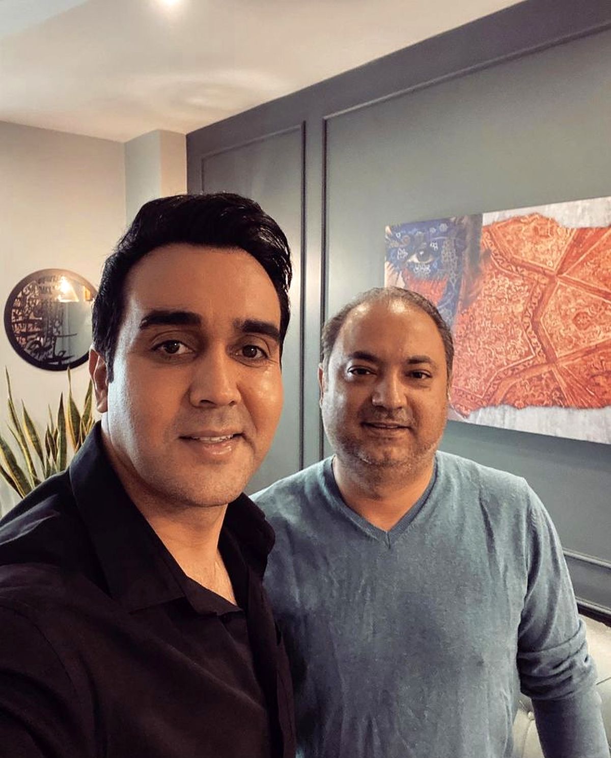 پوریا پورسرخ در کنار دوستش + عکس