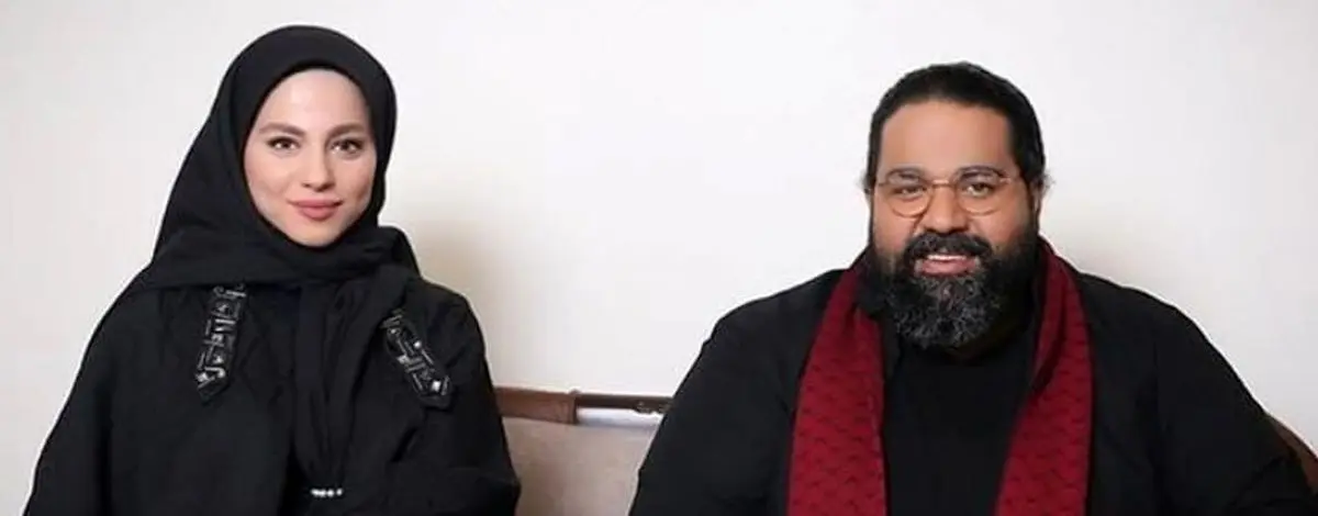 خاطرات خانم مجری از خواننده مشکی‌پوش/عکس