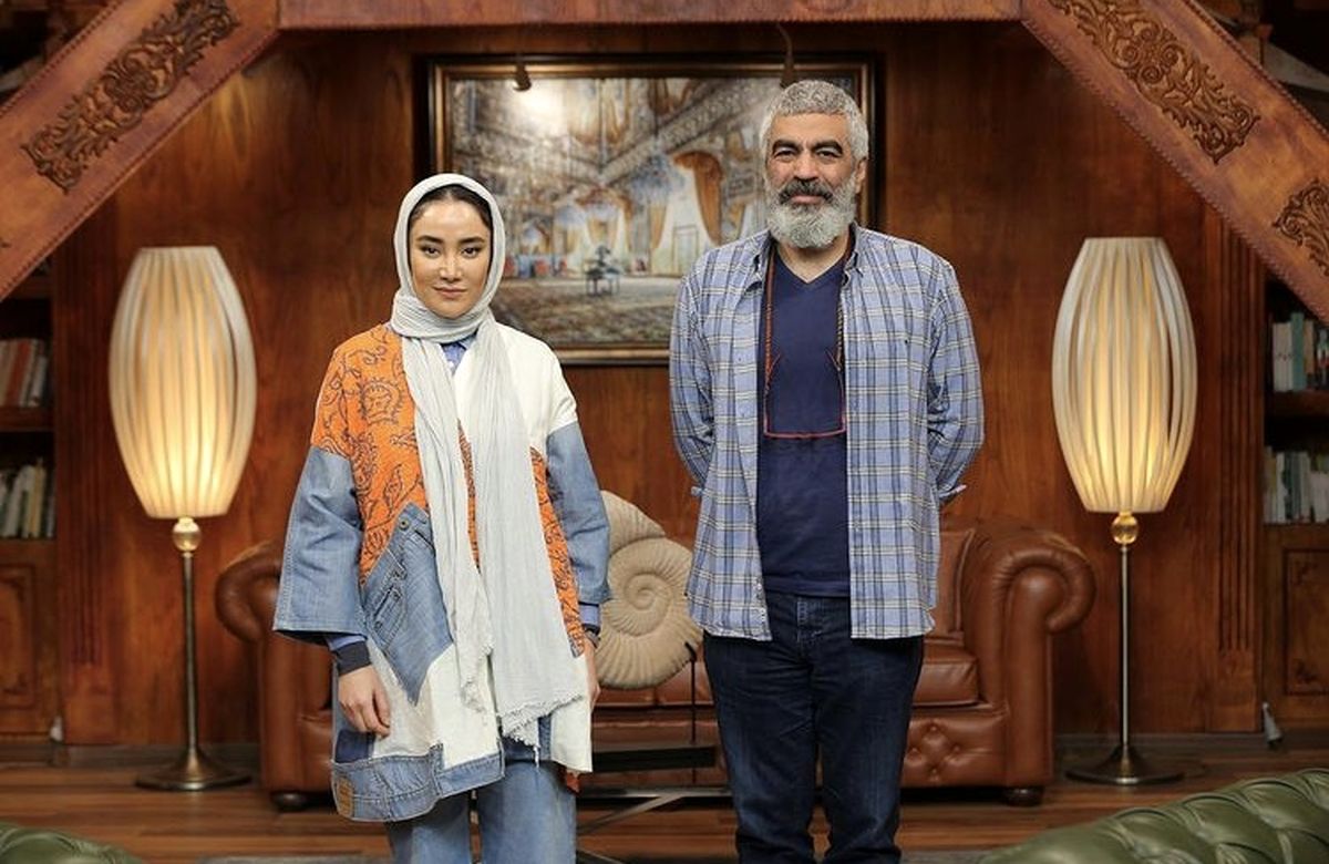 بهاره افشاری میهمان سروش صحت شد + عکس
