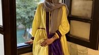 لباس رنگی سپیده خداوردی در خانه ای قدیمی + عکس