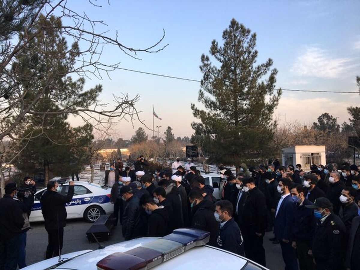 علی انصاریان به خاک سپرده شد + عکس