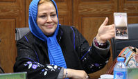 بهاره رهنما در نشست خبری سریال بچه مهندس+عکس 