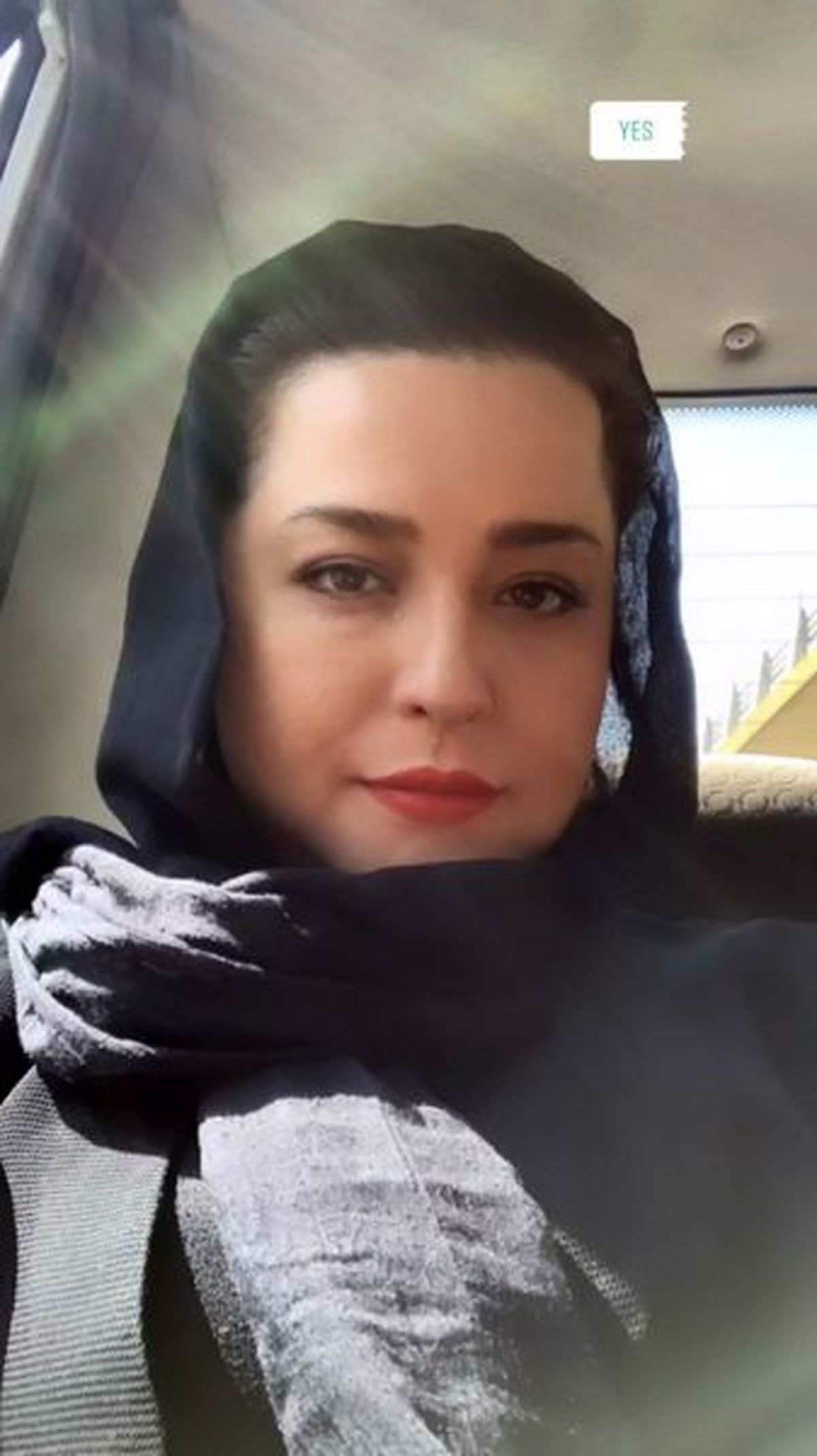 عکس یهویی مهراوه شریفی نیا
