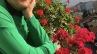 فاطمه هاشمی در بالکن زیبای خانه اش + عکس