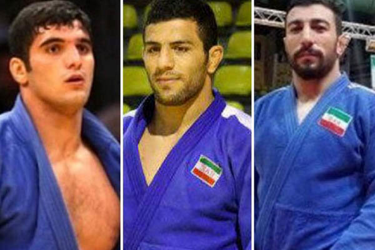 مبارزه سه جودوکار ایران روی تاتامی جهانی