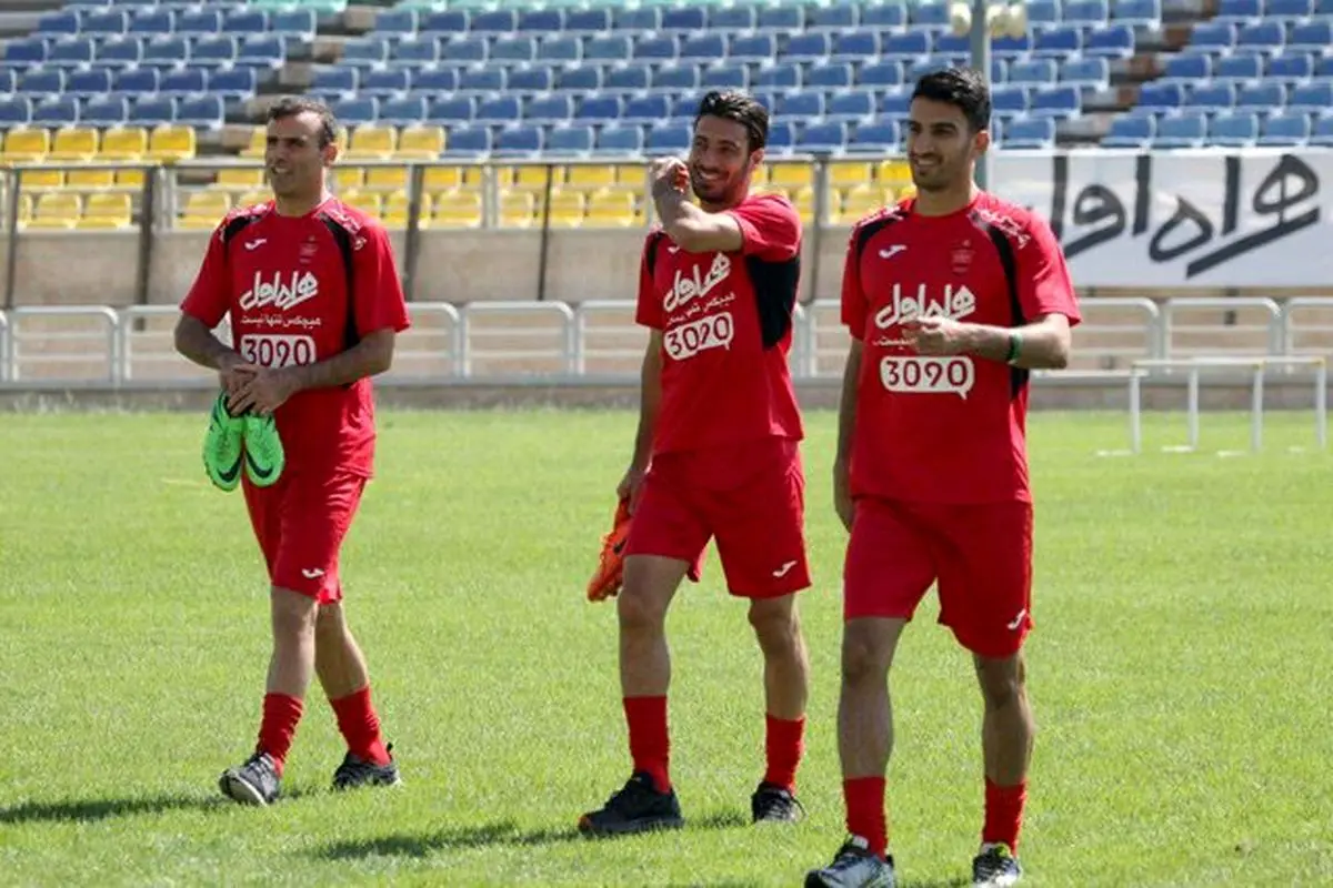 تمرین پرسپولیسی ها شاداب تر از همیشه دنبال شد