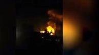 آتش سوزی در یک قهوه خانه در اهواز