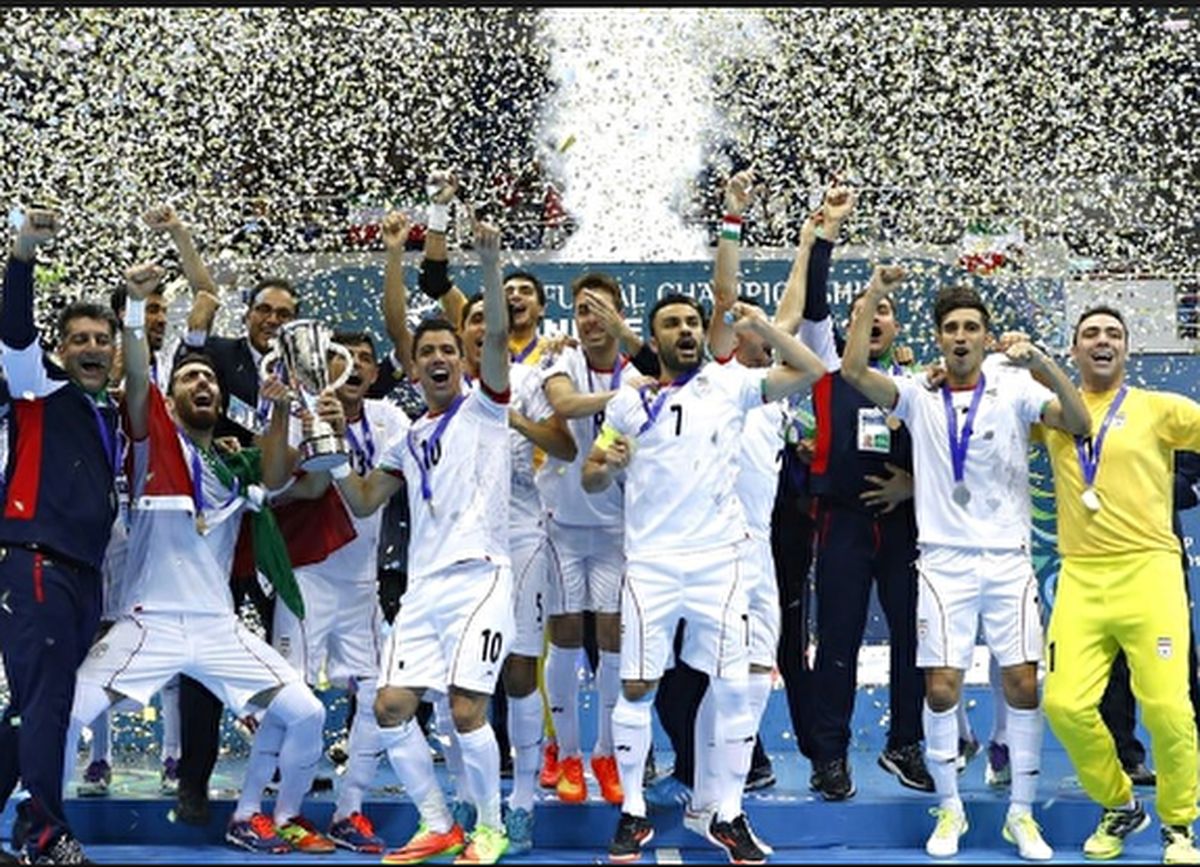 تیم ملی فوتسال ایران بر بام قاره آسیا