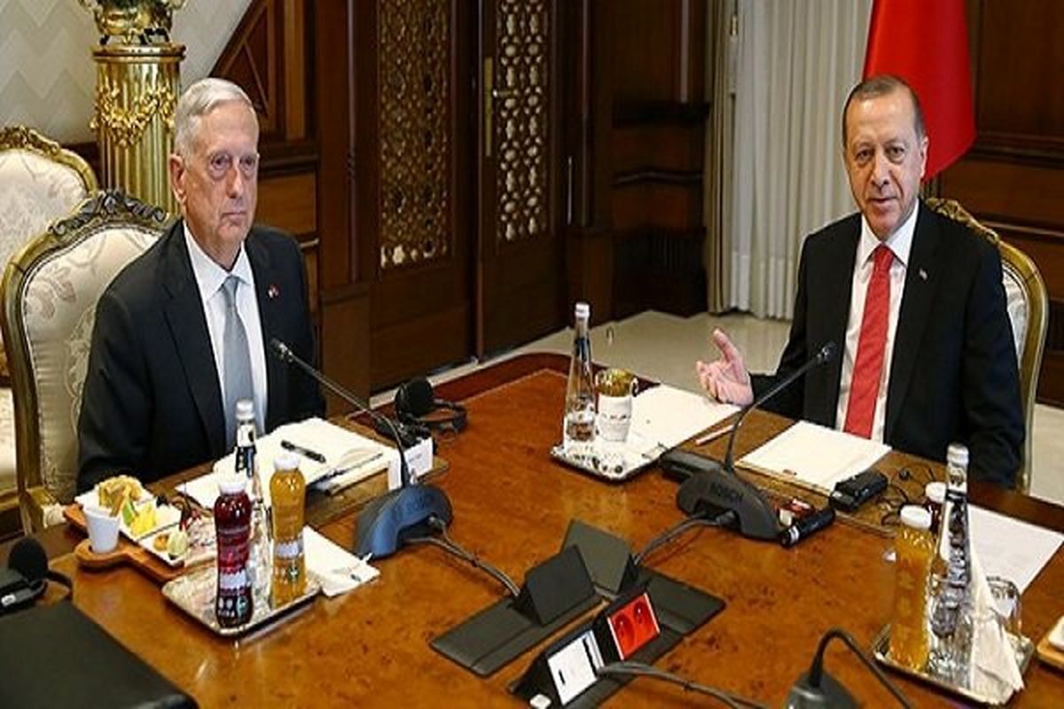 دیدار وزیر دفاع آمریکا با مقامات ترکیه