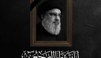 ویدئویی تلخ از عزاداری مردم لبنان در محل شهادت سیدحسن نصرالله