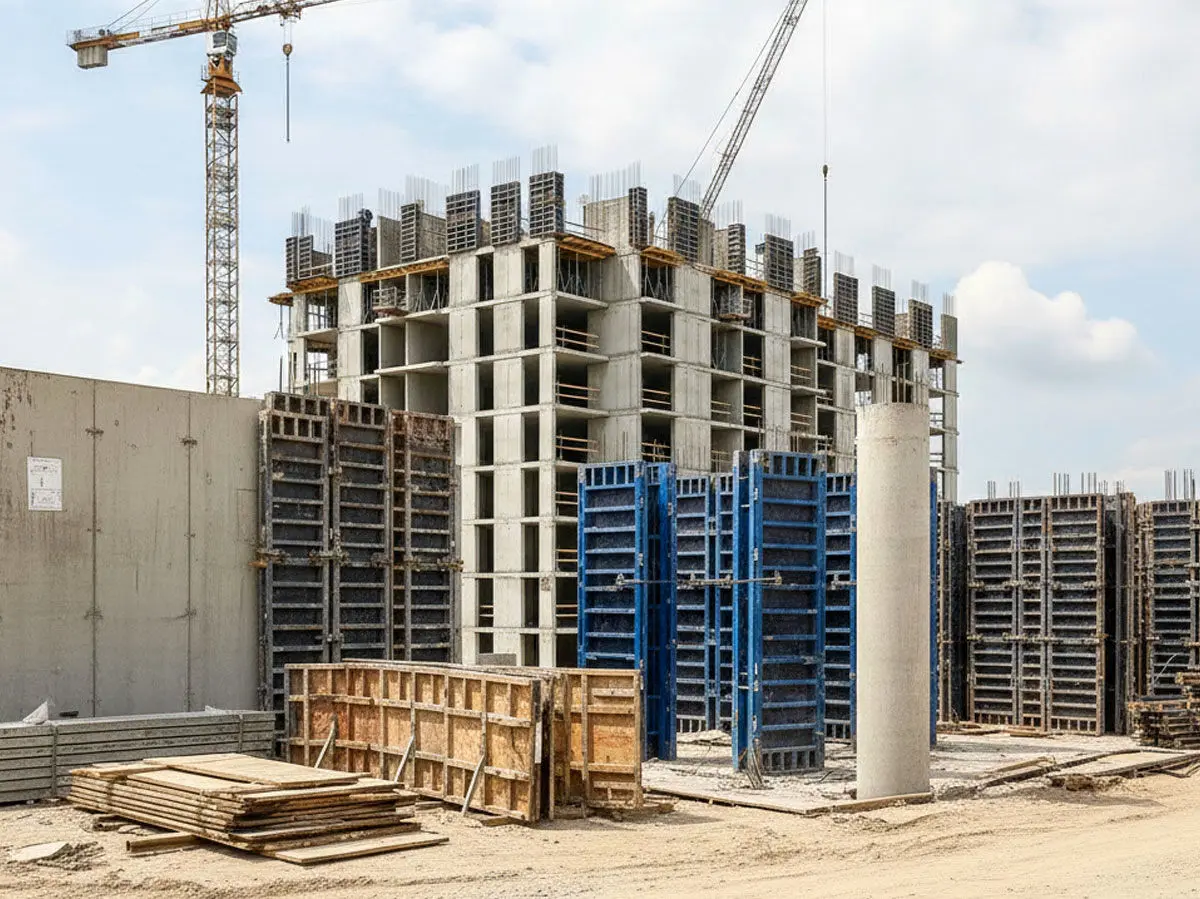 انواع قالب بتن