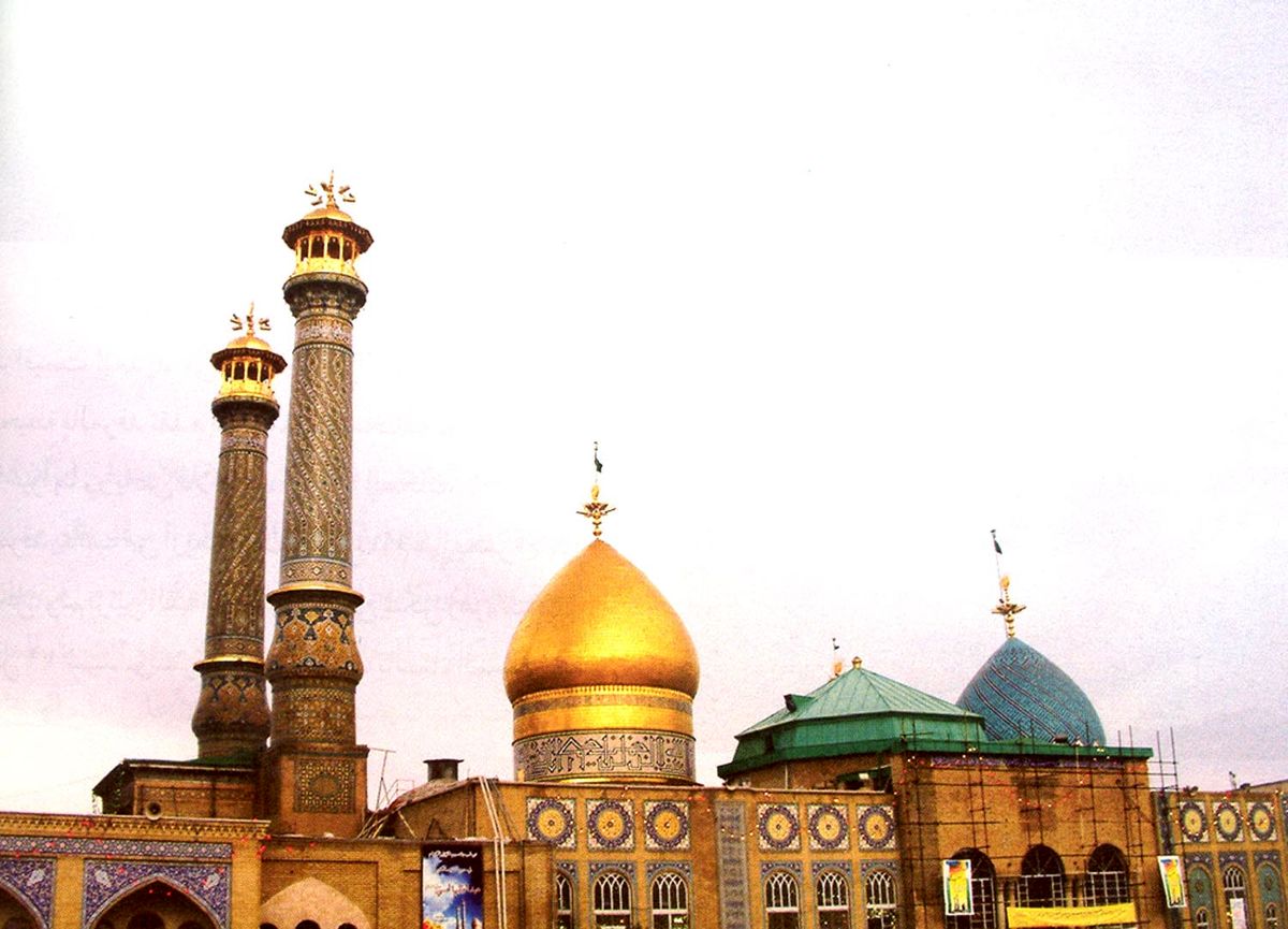 مراسم دعای عرفه در آستان مقدس امامزادگان