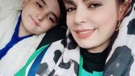 سلفی جدید و زیبای سپیده خداوردی به همراه پسرش